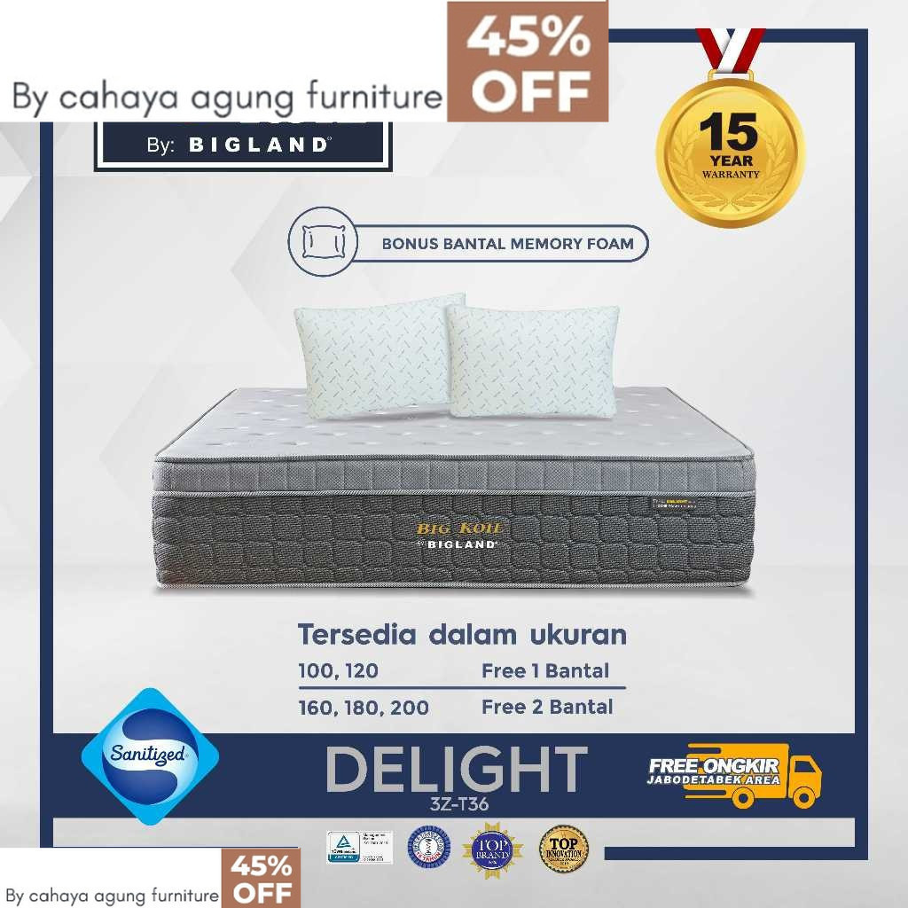 Big Koil DELIGHT 3Z-T36 by Bigland - Kasur Saja