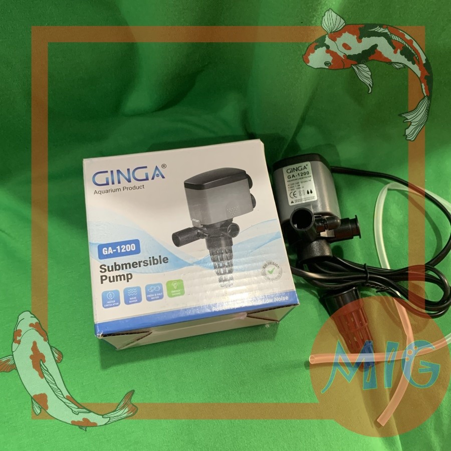 pompa celup aquarium power head GINGA GA 1200