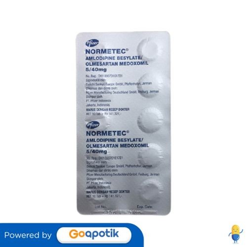 Normetec 5/40 Mg Strip 10 Tablet