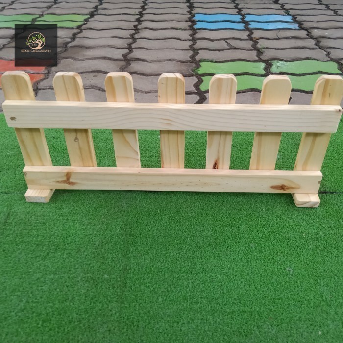 Pagar Kandang Kayu Kucing Kelinci Kura Kura 100X40Cm murah