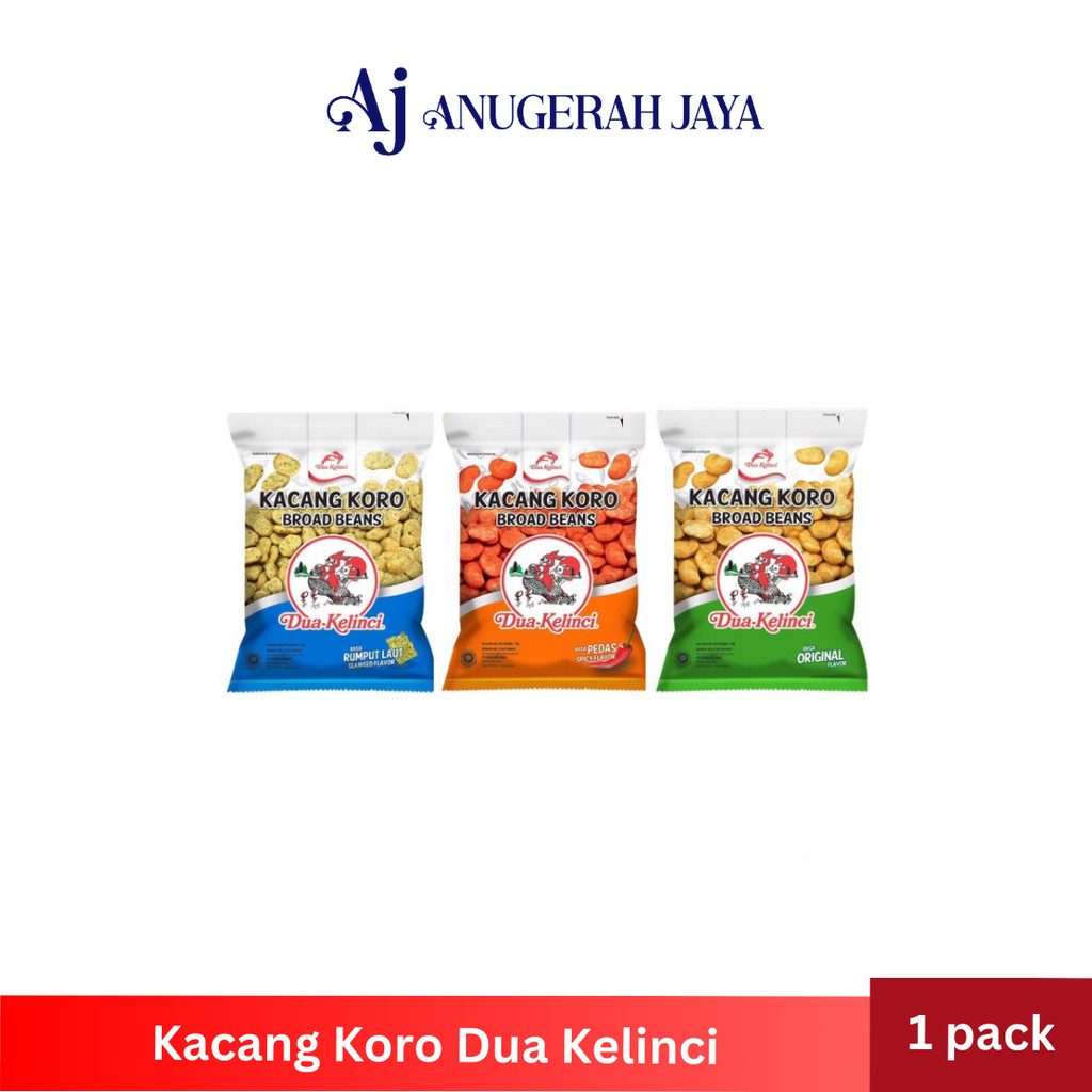 

KACANG KORO dua kelinci ( 10 bks @18gr) koroku