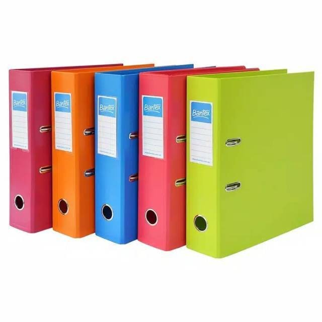 Odner Bantex A5 Kwitansi - 6.5 cm 1452 Lever Arch File - PVC (WARNA LIME)