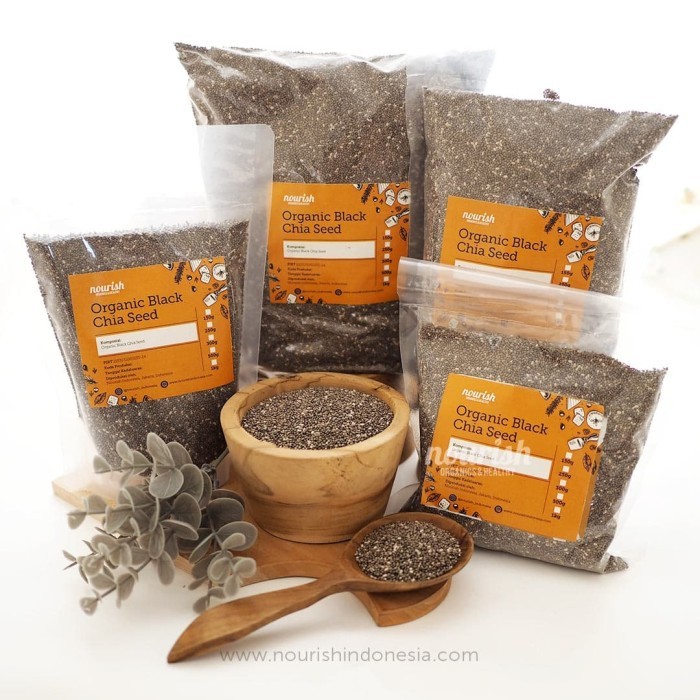 

Organic Black Chia Seed 1kg