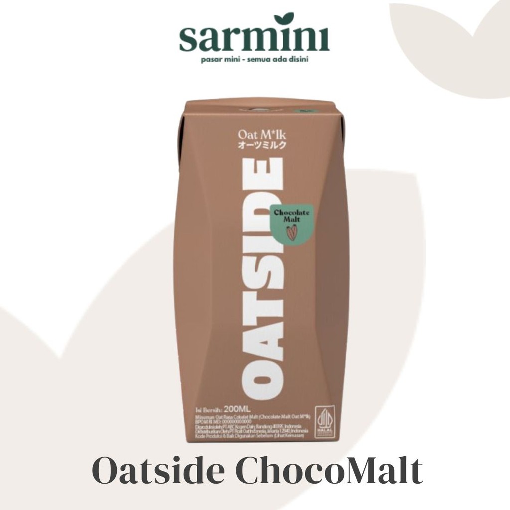 

Oatside Milk Rasa Choco Malt 200ml