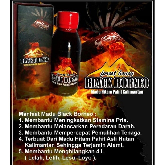 

Madu Black Borneo MJA 100% Herbal Madu Madu BorneoMadu MJA Madu Borneo