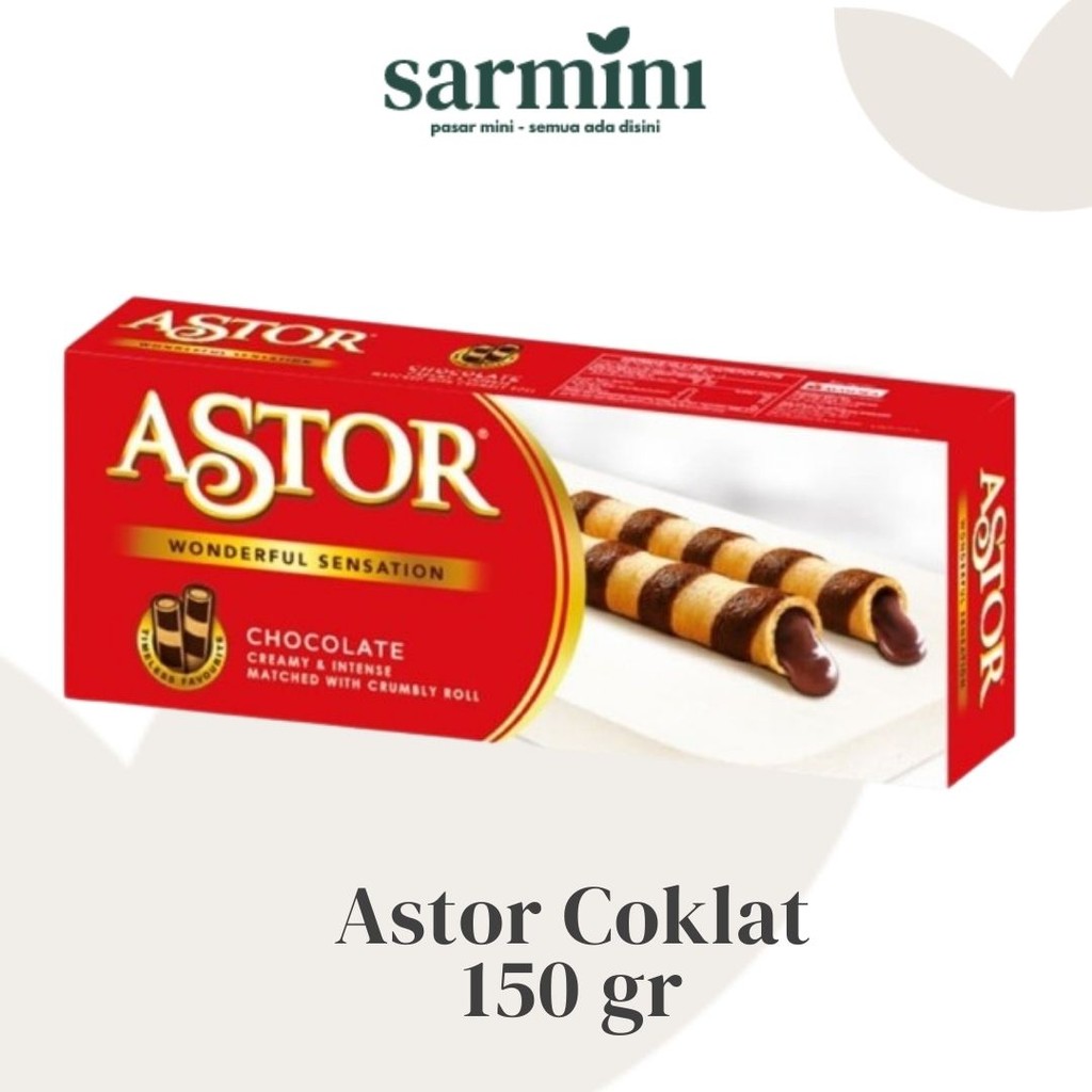 

Astor Chocolate 150gr - Wafer Astor Double Coklat