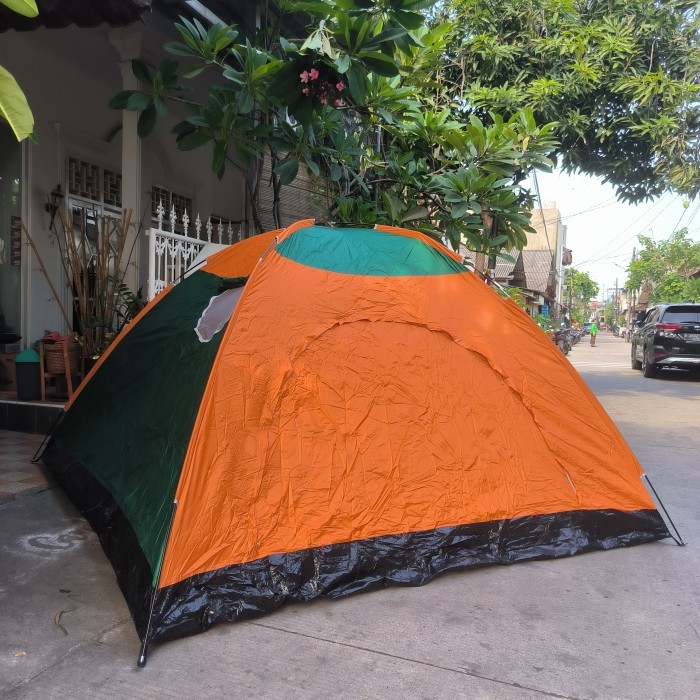 ✨TERLARIS - tenda dome 10 orang hyu 1095 size 300x300x170 cm