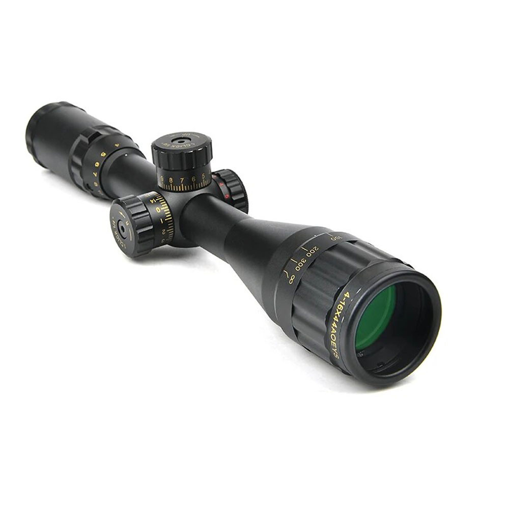4-16x44 ST Tactical Optic Sight Green Red Illuminated Riflescope Hunting Rifle Scope Sniper Airsoft 