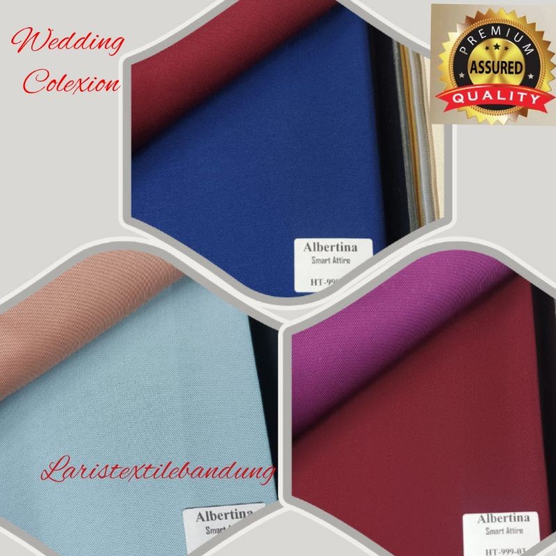 Dasar kain wool kilap glosy kain jas wedding elegant kain sining import