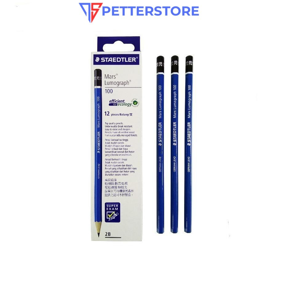 

PENSIL 2B STAEDTLER 12 PCS