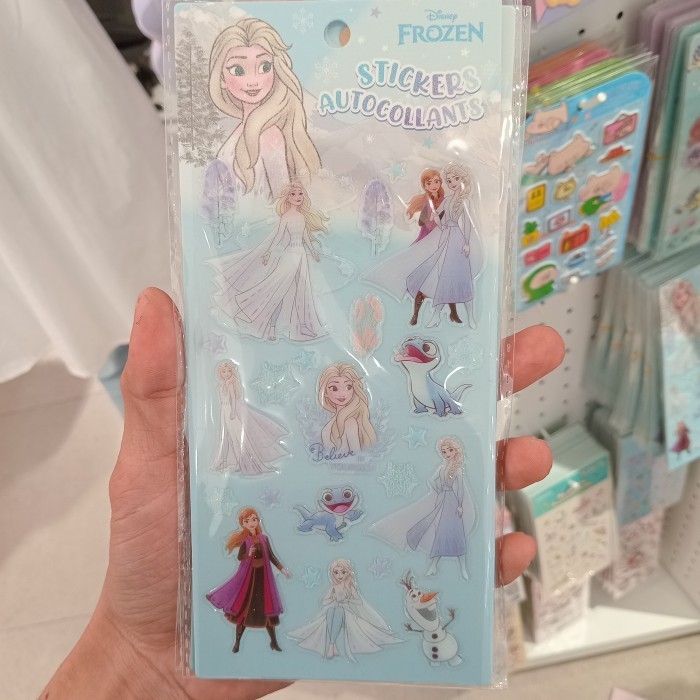 

MINISO Disney Frozen 2.0 Epoxy Sticker - Stiker Cantik Karakter Frozen - Mainan Anak Dan Dewasa