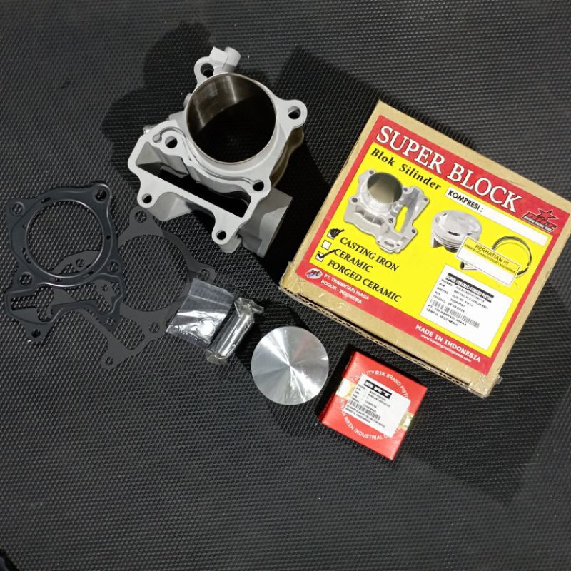 Boring Blok Seher BRT VARIO 150, PCX 150 Bore UP 63mm Boring BRT SUPER BLOK CERAMIC FORGING