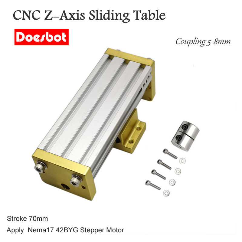 CNC Z-Axis Sliding Table 3018 Engraving Machine Upgrade DIY Metal Kits