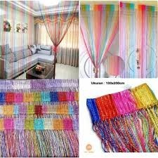 ACEH.OYU 115799  Tirai Gliter Pelangi