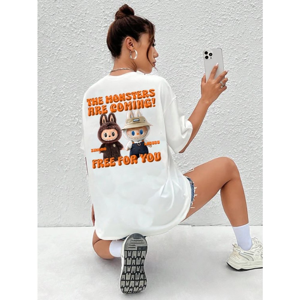 Baju Kaos Labubu Toys -  Tshirt Distro Pria Wanita Premium/ Kaos Distro Terbaru