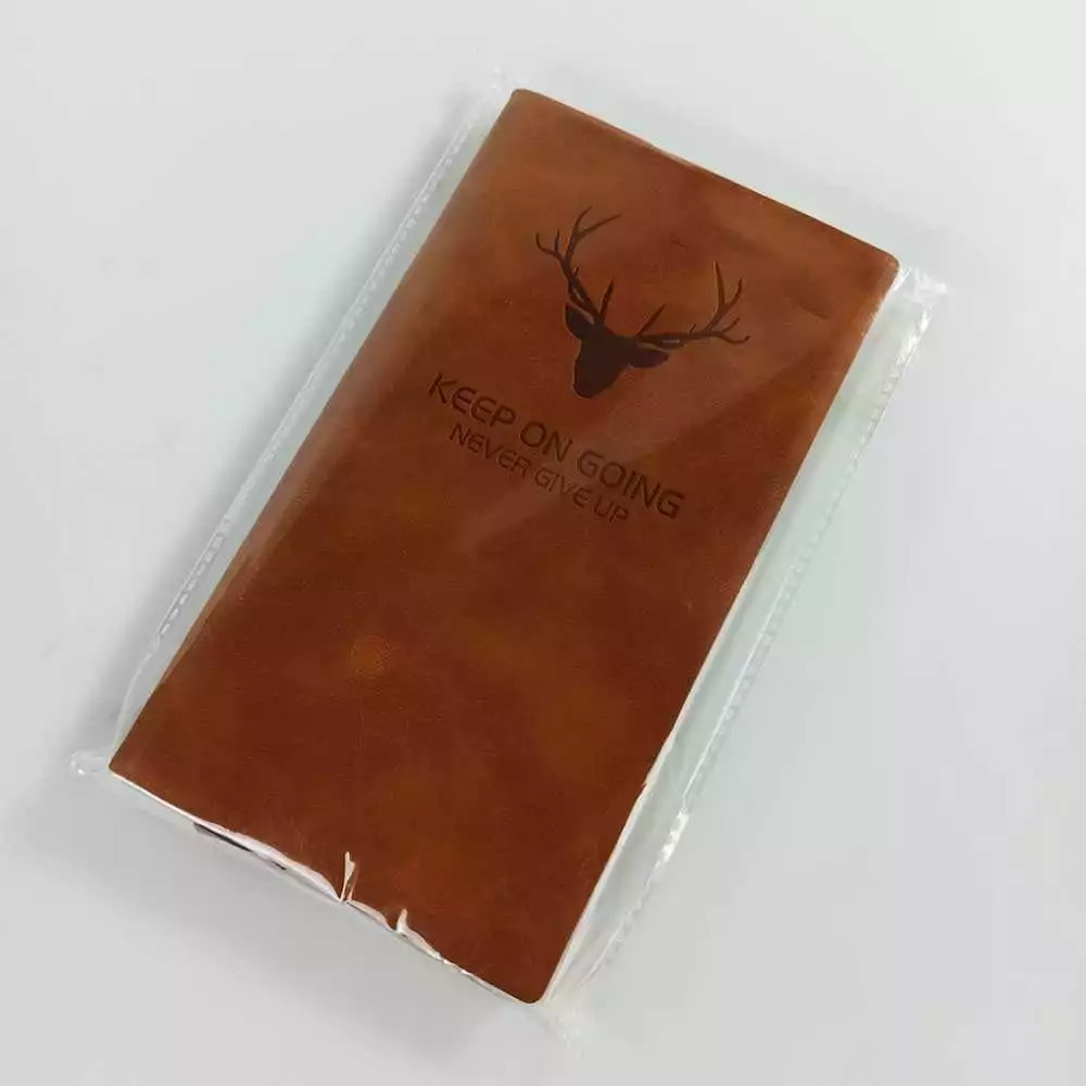 

Buku Agenda Catatan Kerja Notebook Planner 100 Halaman Jurnal A6 Cover Kulit Diary Book Aesthetic