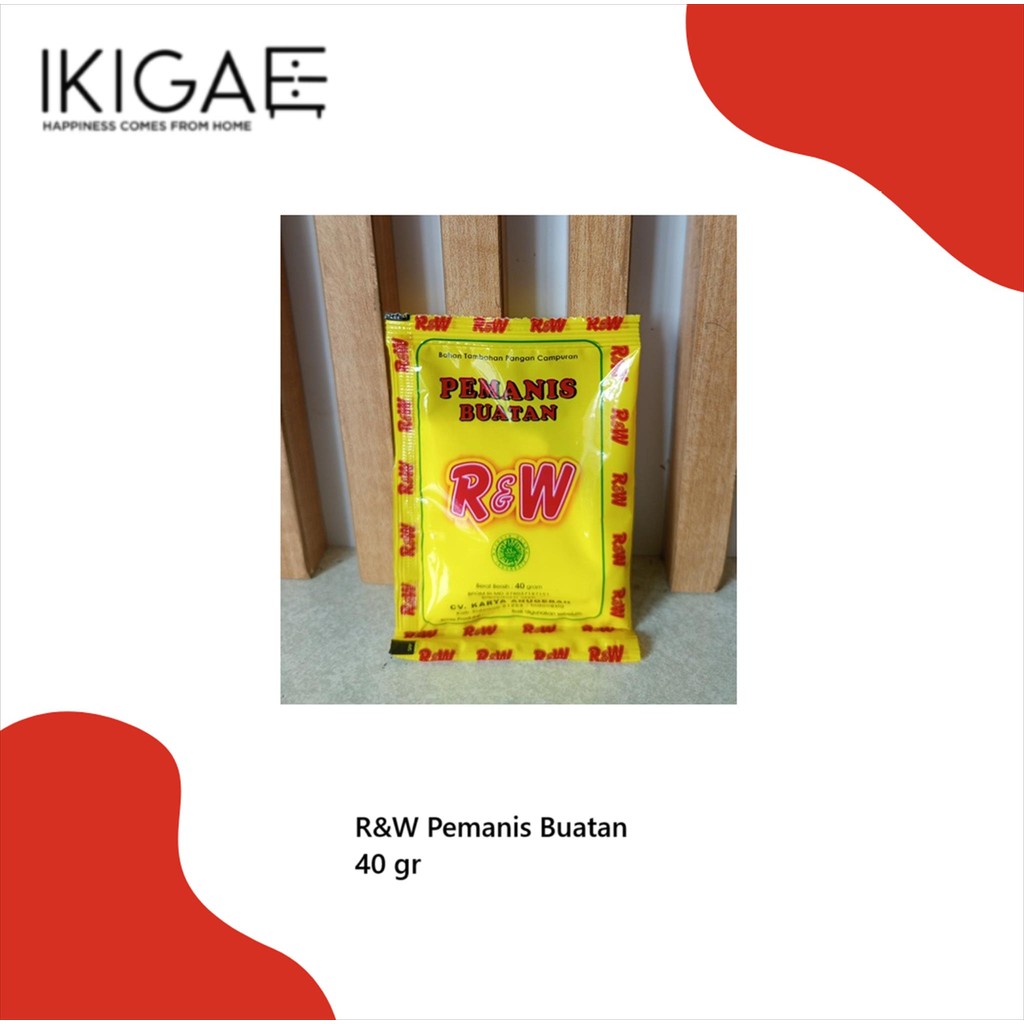 

R&W SODIUM PEMANIS BUATAN 40 GR