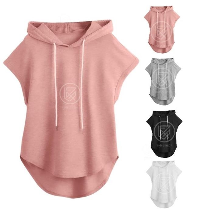 AirFit - Atasan Wanita Korea Style Kekinian Atasan Hoodie Wanita Atasan Hoodie Olahraga Wanita Atasa