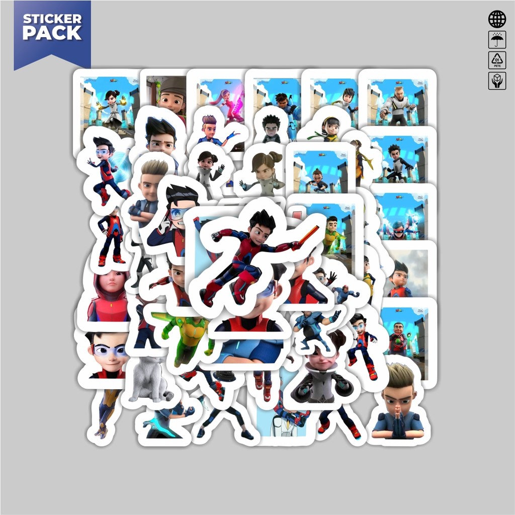 

[100PCS]Stiker Pack Stiker Aesthetic Vinyl Anti Air Dekorasi Sticker Laptop Buku Journal Koper Helm Casing HP Gitar Helm Skateboard