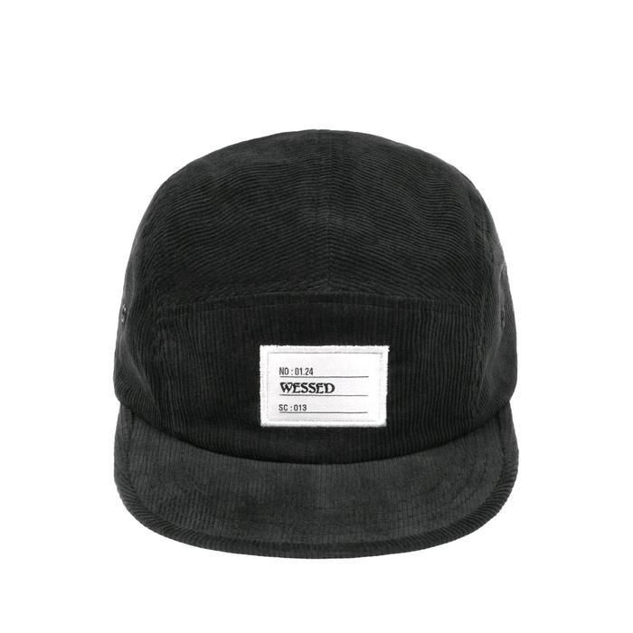 Wessed Drawd Corduroy Five Panel Olive - DRAWD BLACK