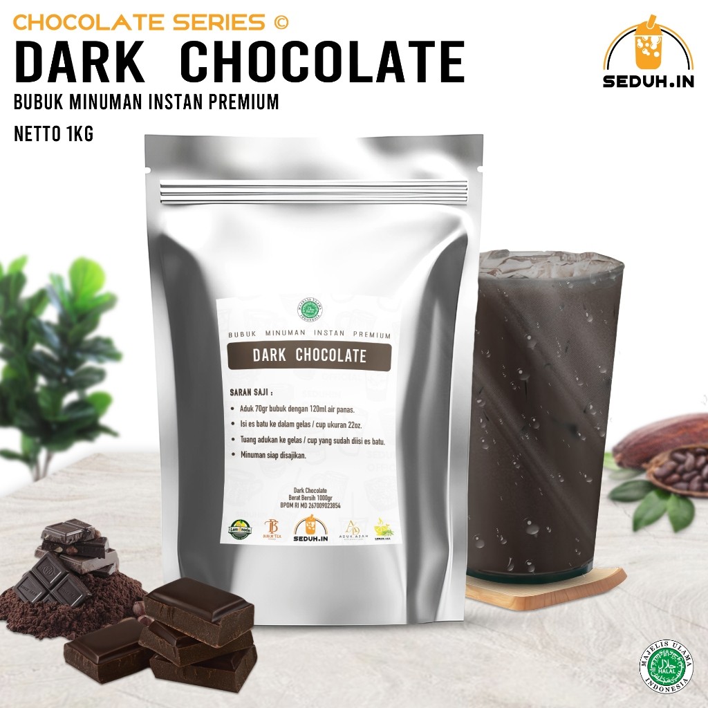 

Dark Chocolate 1KG / Bubuk Minuman Coklat
