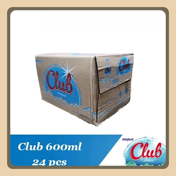 

Club Mineral Water 600ml Dus (24 botol)