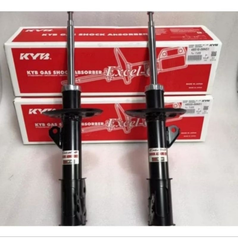 Shockbreaker yaris/new vios gen 2 depan original merk kayaba Excel-G