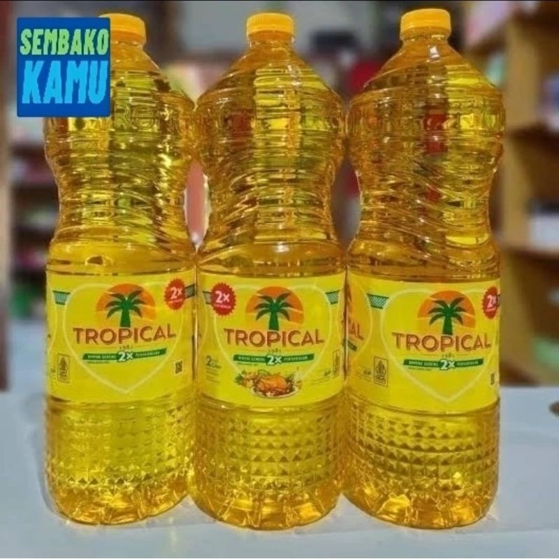 

Minyak Goreng Tropical 2 Liter - 1 Dus Isi 6