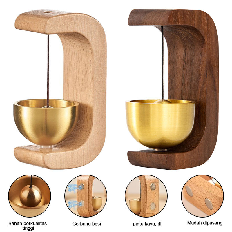 Bel Pintu/ Aksesoris Stiker Bel Kulkas/lonceng Pintu Kuningan/ Aksesoris Stiker Bel Kulkas/ Lonceng 