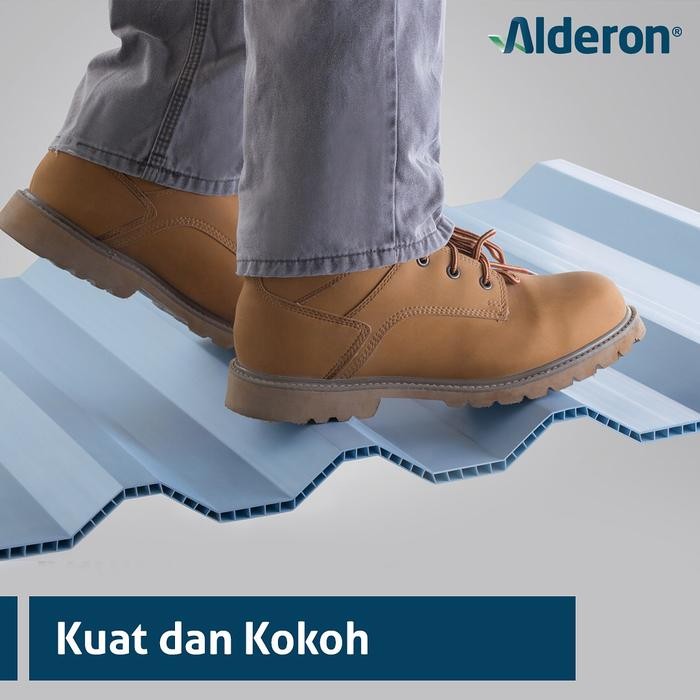 Atap Alderon R830 Putih Transparan – 4 Meter – Gelombang Twinwall