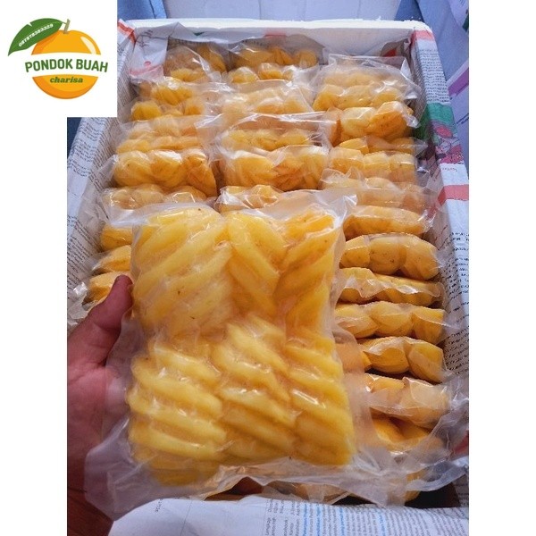 

NANAS FROZEN SUNPRIDE BUAH FRESH KEMASAN 500gram