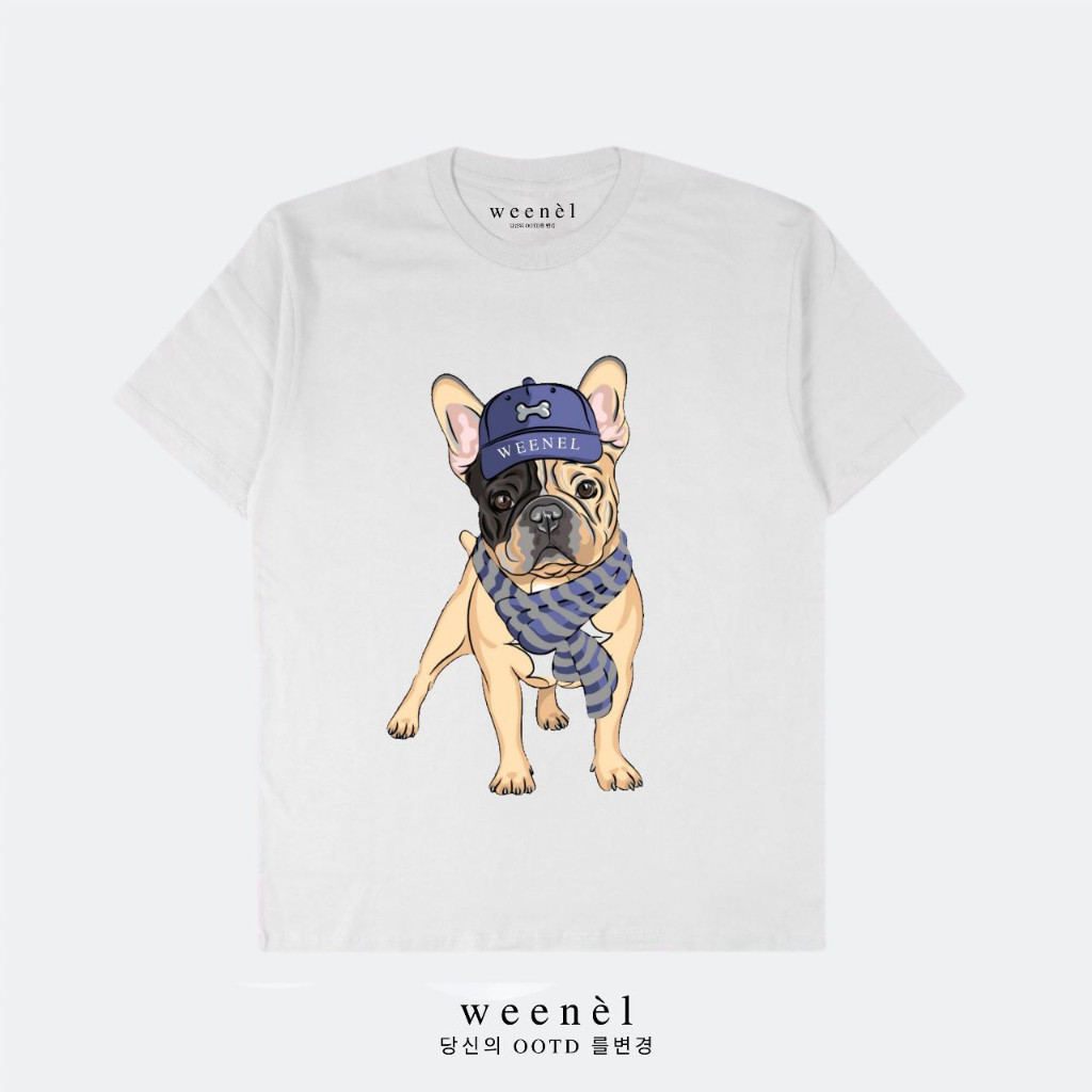 (HOT) Weenel T-Shirt Regular Frenchie Chico