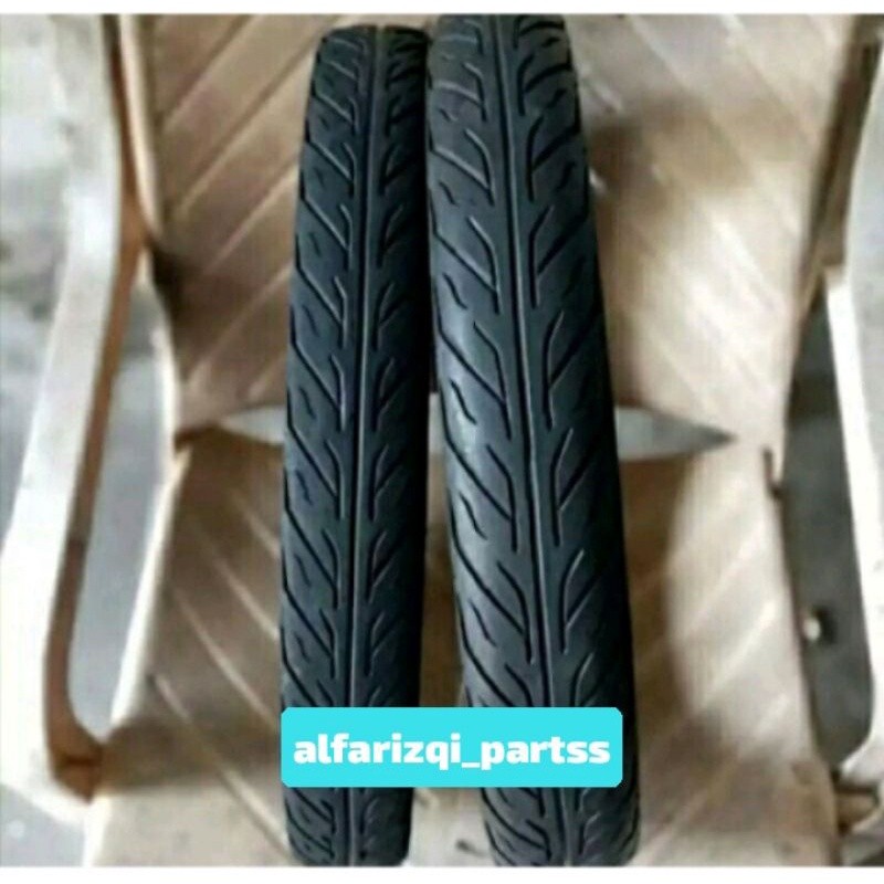 sepasang ban motor ukuran 60/80, 70/80 ring 17