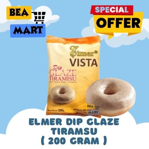 

Elmer Dip Glaze TIRAMISU 200gr | Selai Donut Donat Cokelat / Topping Saus Dessert 200 gram gr