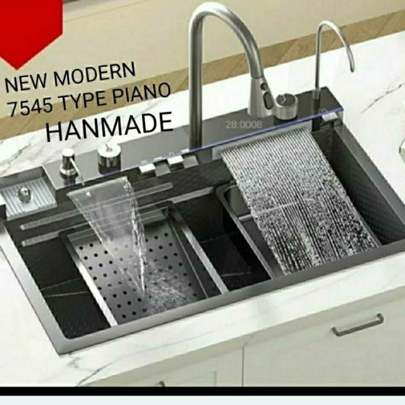 Bak Cuci Piring / 7545 7546 / Kitchen sink / washtafel / dapur bcp /washbak wasbak undermount/ Paket