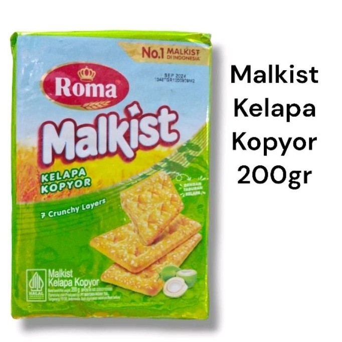 

Malkist kelapa kopyor 200gr - ARM