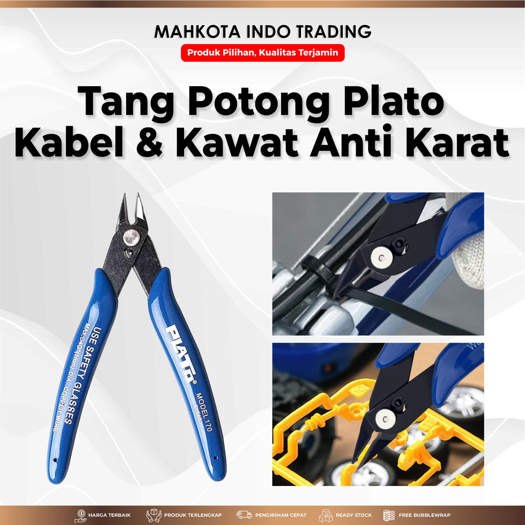 Tang Potong Plato Tang Coil Plato Tang Gunting Kabel
