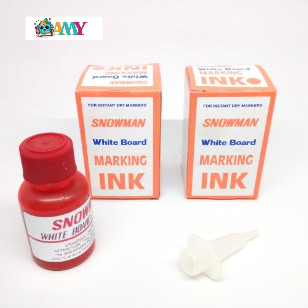

SNOWMAN TINTA WB MERAH AMY STASIONARY