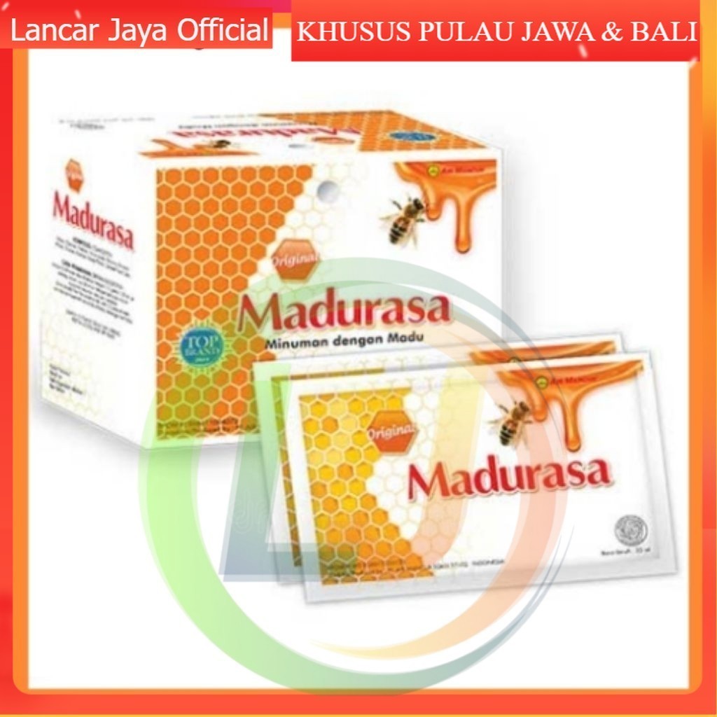 

[RETAIL] MADURASA SACHET 20gr 1 BOX ISI 12 PCS | MADU SACHET | MADU SASET | MADU SACET