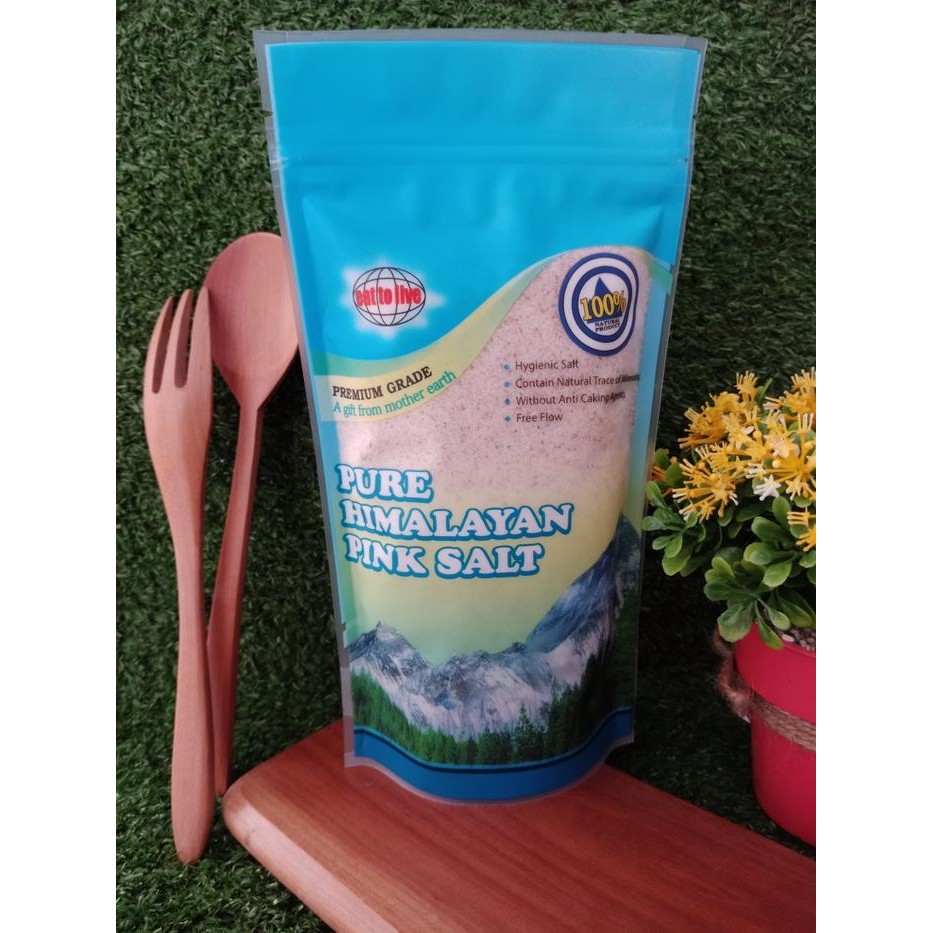 

Terlaris~[Bongkar Gudang] Pure Himalayan Pink Salt 500gr
