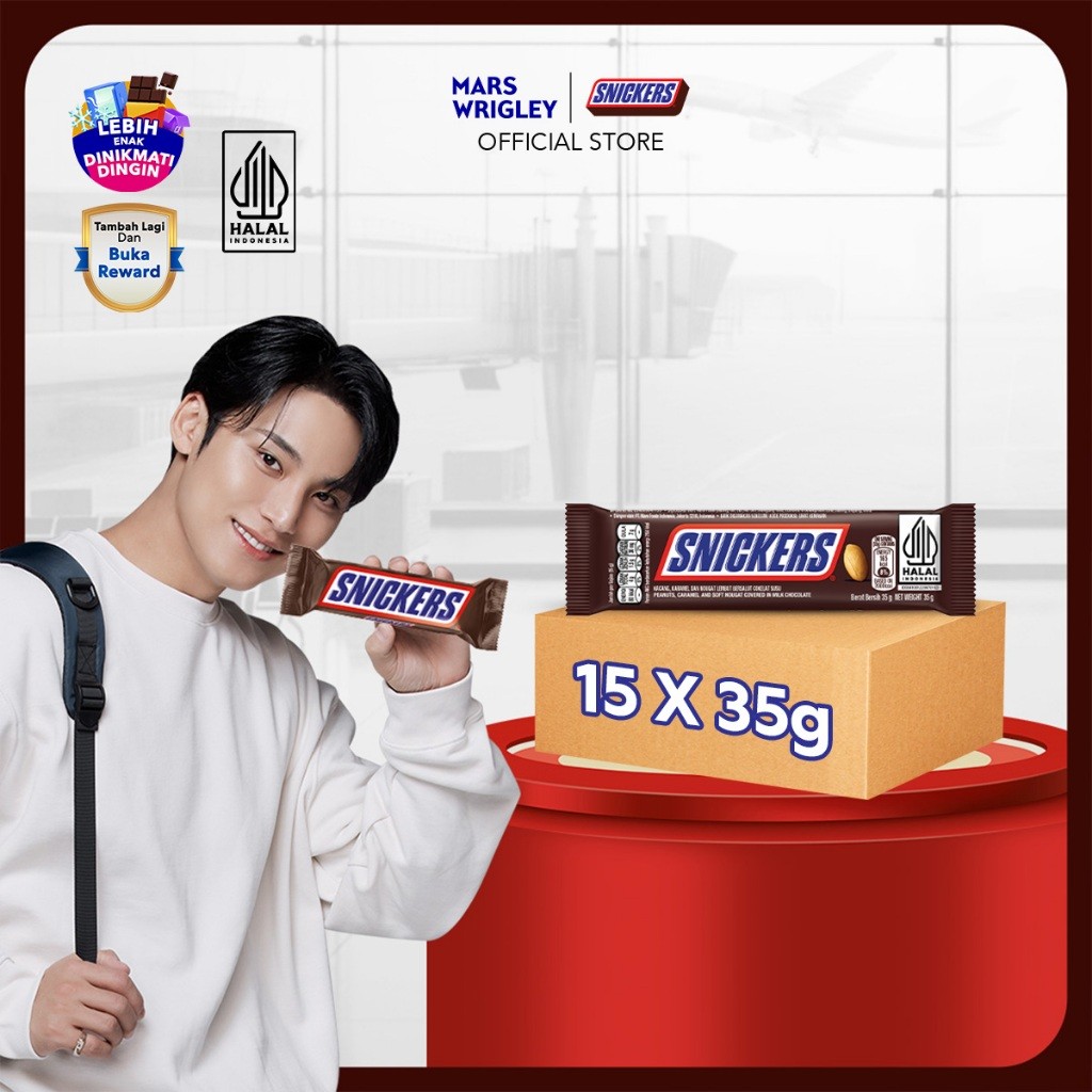 

SNICKERS Peanut Original 35gr X15