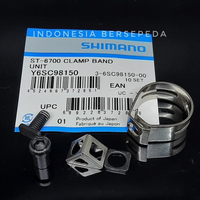 Clamp Band Unit 6700 6703 5700 5703 - Clamp Brifter Shimano 105 Ultegra 10 Speed