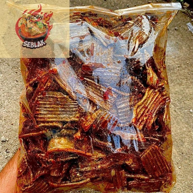 

Seblak krispi Seblak kerupuk jengkol Pedas Daun Jeruk 1 kg