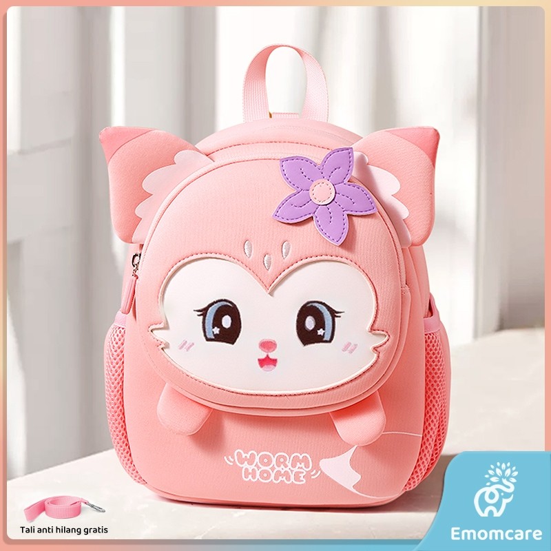MK89IK Tas Sekolah Anak Ransel Anti Air PAUD PG TK Impor Berkualitas Tas Playgroup