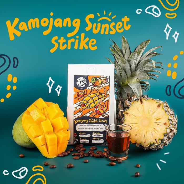 

Kamojang Sunset Strike 200 gr | Specialty Arabica Coffee Beans - Giling Halus