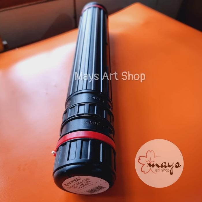 

V-Tec Tas Tabung Gambar Kertas Desain 7 CM Vtec / Anak Panah / Drafting Tube Tas Arsitek d = 7cm - Tabung Diameter 7 cm