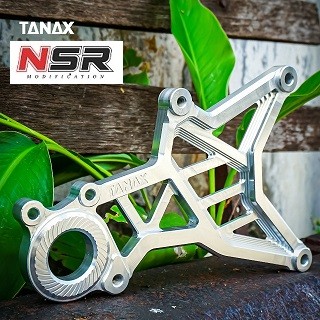 ARM TANAX CNC VARIO 125/150 DENGAN TAMBAHAN  DUDUKAN/BRAKET DOUBLE DISC [CAKRAM BELAKANG] SWING ARM 
