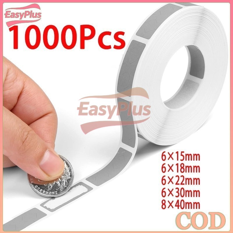 

Isi 1000pcs Stiker Label Gosok Voucher Penutup Pin Voucher Stiker Scratch