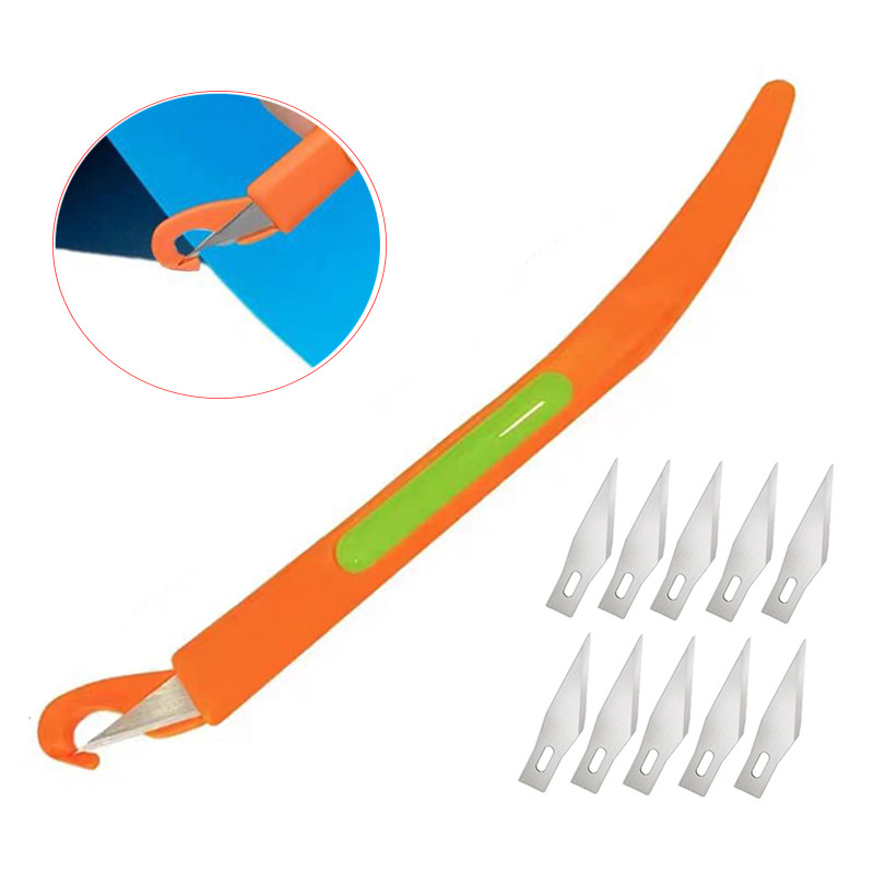 

TOFAR Safety Craft Guard Cutter Knife Vinyl Car Wrap Carbon Film Package WallPaper Open Tool Window Tint Sticker Decal Cut Tool