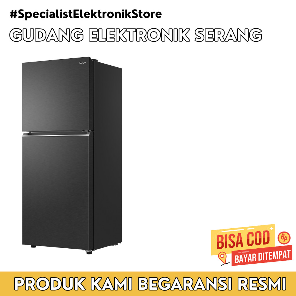 KULKAS AQUA 2 PINTU - AQR-DTM 265CB PDS - TANPA SALJU
